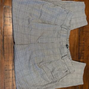 LOFT Plaid work Pants with pockets